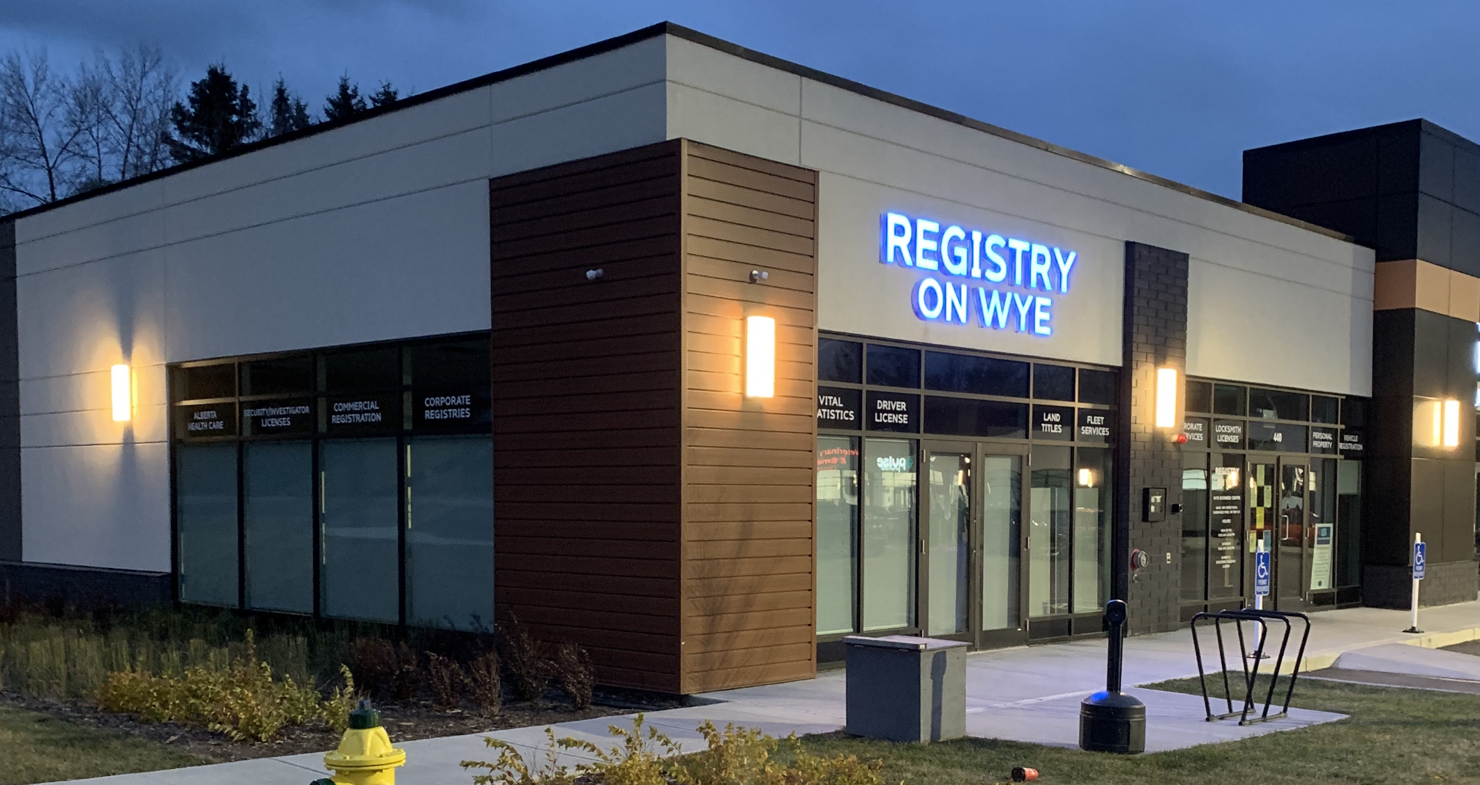 Registry on Wye
